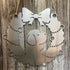 Newfoundland Festive Wreath - Rustic Festive Decoration - Solid Steel